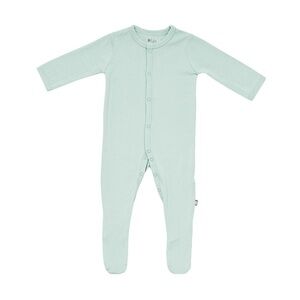 Kyte BABY Green Footie One Piece with Integrated Foot Coverage 0-3 Mnths
